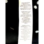 Chico's  Black Polka Dot Cardigan Lightweight Open Front Blouse Roll Tab Sleeves Photo 8