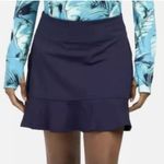 Tommy Bahama  Golf 15” Navy Blue Pocket Ruffle Golf Skirt Size XL Photo 1