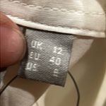 ASOS  white button up collared long sleeve shirt Photo 6