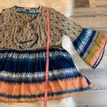 Olive Hill ‘Zoe’ peasant top bell sleeves M Size M Photo 6