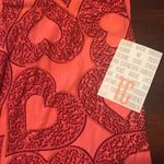 LuLaRoe  Leggings. Valentine’s Day 2017 Hearts Pink NWT TC Sz 12-22/24 Fits Plus Photo 1