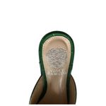Vince Camuto NS!!! Rachey Leather Croc Mules Green Size 6 Preppy Academia Quiet Photo 6