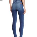 7 For All Mankind  The Skinny Rose Cross-Stitch Patchwork Denim Jeans Size 27 Photo 2