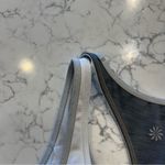 Athleta Color Block Cut Out Back Sports Bra Size Medium Photo 4