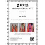 Gucci  Orange Virginia 95 mm Lace Pumps Mary Jane Pointed Toe Women's EU 37 US 7 Photo 10