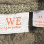 We by Living in Yellow Green Pant Size 1X New Photo 4