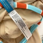 Anthropologie  Allihop Chevron Strip Maillot One Piece Swimsuit Size M 300 Photo 4