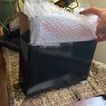 Kurt Geiger Authentic LONDON diamond Acrylic/metallic leather clutch/Crossbody Photo 1