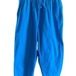 Bobbie Brooks Bright Blue Cropped/capris Pants size M(10/12) Size M Photo 0