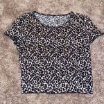 American Eagle Cheetah Print Crop Top Photo 0