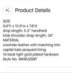 Kate Spade Purse Photo 1