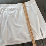 Zelos  White Tennis Skort with Heathered Gray Shorts. Size Large. Photo 8