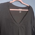 Lane Bryant V-Neck Sweater Women's 26/28W Casual Office Gorpcore Minimalist Top Photo 2