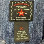 American Eagle Vintage M Denim Zip Vest Y2K Grunge Western Punk 90s Streetwear Photo 3