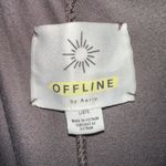 Aerie  OFFLINE Velour Jogger Pants Gray Lounge Comfort Size L Photo 2