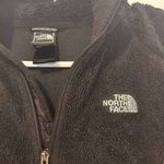 The North Face Women's Fleece Full Zipper Jacket Black Soft Furry Size S/P Photo 1