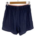 Puma x Dapper Dan Women's Jacquard Athletic Shorts Navy and Pink Size Small Photo 8