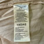 Free People  dress strapless mini floral ruffled smocked metallic Small Photo 3