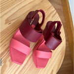 United Nude Delta Wedge Sandals 38 / 7.5 color radiant Pink Photo 3