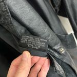 wilson's leather Vintage 80s Wilson’s Leather Trench Coat in Black - Size S Photo 7