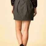 Ulla Johnson 952  Paper Bag Leo Wool Belted Mini Skirt Size 2 Color Grey Photo 1