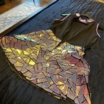 Reflective Dress Purple Photo 4