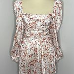 Acler Womens Dress Size US 4/AU 8 Mannock Terrazzo Gathered Pleated Satin Mini N Brown Photo 0