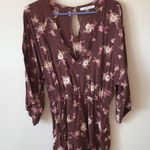 Flynn Skye  Brown Floral Romper Photo 0