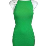 COS  NWT Green Sleeveless High Neck Pullover Stretch Mini Bodycon Dress Size XS Photo 0