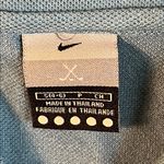 Nike Golf Women's Zip Up Polo Golf Short Sleeve Blue Shirt Size Small Photo 1