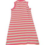 Lilly Pulitzer PINK WHITE STRIPED SLEEVELESS DRESS S Photo 2