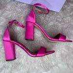 Madden Girl  pink satin holidays party shoes size 6 Photo 6