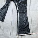 Vince Camuto Faux Leather Pull On Flare Leg Pants Photo 4