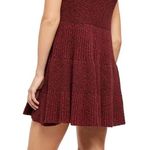 Free People  Waterfall Ruffle Sweater Swing Dress Photo 4