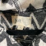 Jolt  Women Black & White Chevron Southwestern Sleeveless Vest Size M Photo 5