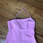 ZARA  Pink One Shoulder Mini Dress Photo 3