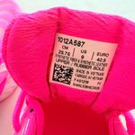 ASICS Gel Nimbus 22 Hot Neon Pink Size 9 Knit Run Gym Walk Comfort Worn 1X RARE Photo 5