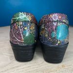 NWOT Klogs Portland Woodland Patent Leather Clog Slip Resistant Shoe Women’s 9 Blue Photo 2