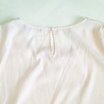 Pim + Larkin  Blush Pink Scoop Neck Peplum Top Size Large Photo 2
