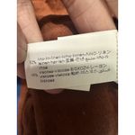 ZARA  Halter Neck Linen Blend Midi Dress Brown Back Lace-Up Back Slit Size L Photo 8