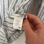 Faherty Santa Cruz womens stripe 100% linen shirt White Size XS Photo 5