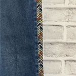 Knox Rose Women’s medium wash jeans high rise Aztec embroidered side- size 4 Photo 4