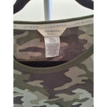 Lucky Brand Women's XS Camouflage Print Short Sleeve Crew Neck T-Shirt Top Photo 1