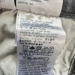 Levi's  Premium 501 Jeans Women 27x 28 Black Denim Button Fly Straight Distressed Photo 10