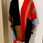 Per Se colorblock open cardigan/shrug size S/M Photo 0