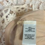 Lulus  Beauty and Lace Pale Blush Crochet Lace Mini Dress Size Large Photo 7