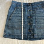 Veronica Beard  Denim Mini Skirt Jean Skirt Western Sz 31 Photo 5