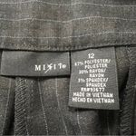 Mixit Pinstriped Cropped Trousers | Women's Size 12 Chic Suiting Office Academia Photo 2