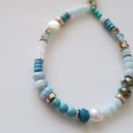 Free People New! FP Avril Stone Dangle Earrings Photo 3