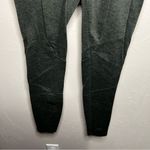 prAna  Dark Forest Green Moto Knit Leggings Photo 4